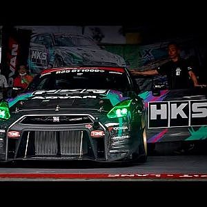 1300hp HKS R35 GTR NOB Time Attack Sepang