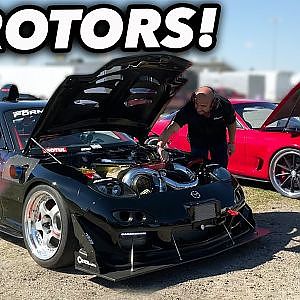 8 ROTORS of INSANITY - TWO 4 Rotor RX-7's!