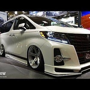 (4K)KUHL PREMIUM TOYOTA ALPHARD 30 クール・30系アルファードカスタム - 大阪オートメッセ2016 - YouTube