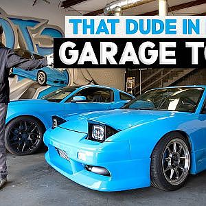 Inside the Garage & Collection of OG Youtube Car Reviewer - That Dude in Blue