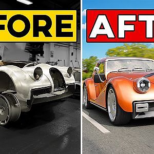 Full Build of a £120k Morgan Supersport (Made of Wood?)