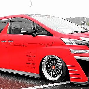 (HD)TOYOTA VELLFIRE 30 modified 30系ヴェルファイアカスタム - Zeal杯 토요타 벨파이어 정측면 - YouTube