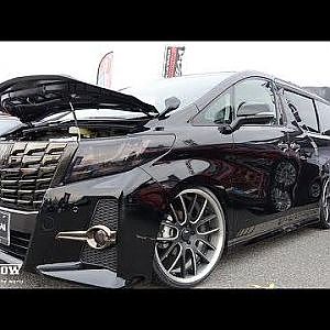 (4K)TOYOTA ALPHARD 30 V-Vision トヨタ・30系アルファード 2015 - スーパーカーニバル2015 - YouTube