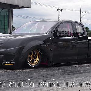 Thailand Drag Diesel to USA Test Run at Bangkok Drag Avenue (15/8/2013)