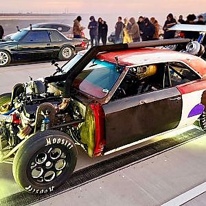 Texas Street Racers on the RUN! (Police Shut Down Every Spot)