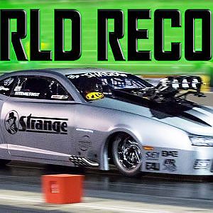 DRAG RADIAL WORLD RECORD 2017 - Stevie FAST Jackson SHADOW 2.0!