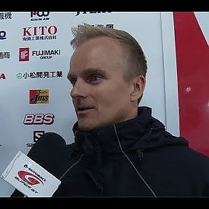 2018 AUTOBACS SUPER GT Rd.1 Heikki Kovalainen Interview