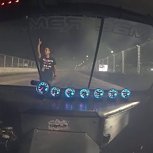 Montri Diesel Qualify - BRIC Top Ten Dragster (2/10/2014)